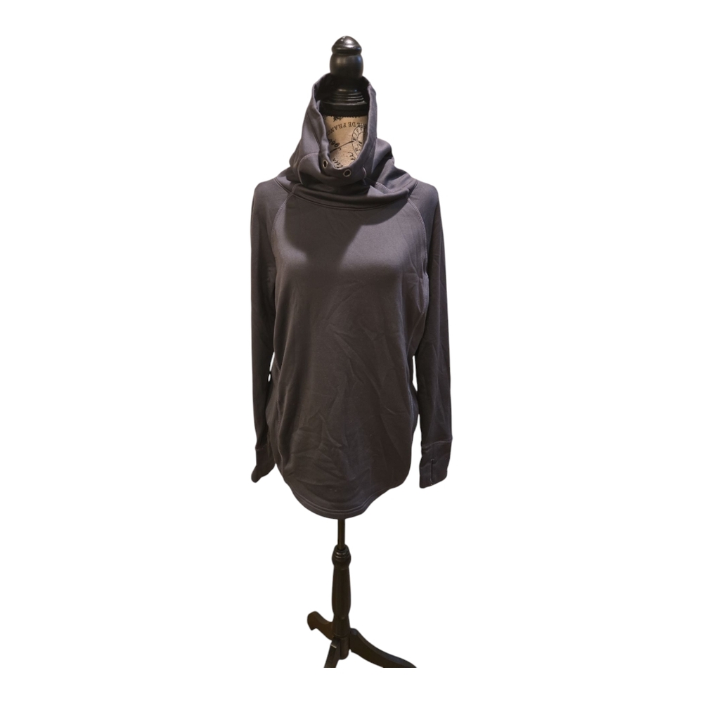 Stylish Gray Cowl Neck Sweater